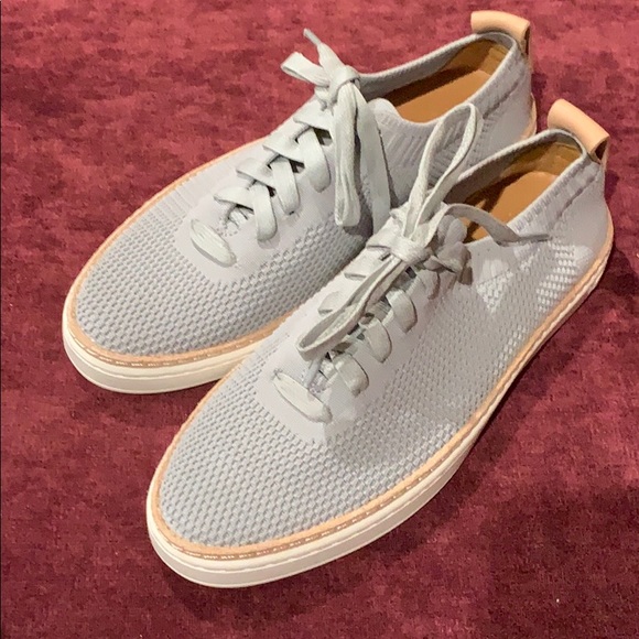 Ugg Shoes | Sneakers Womens Ugg Sidney Shoes in Light Grey | Color: Gray | Size: 6 | Yasboutique's Closet